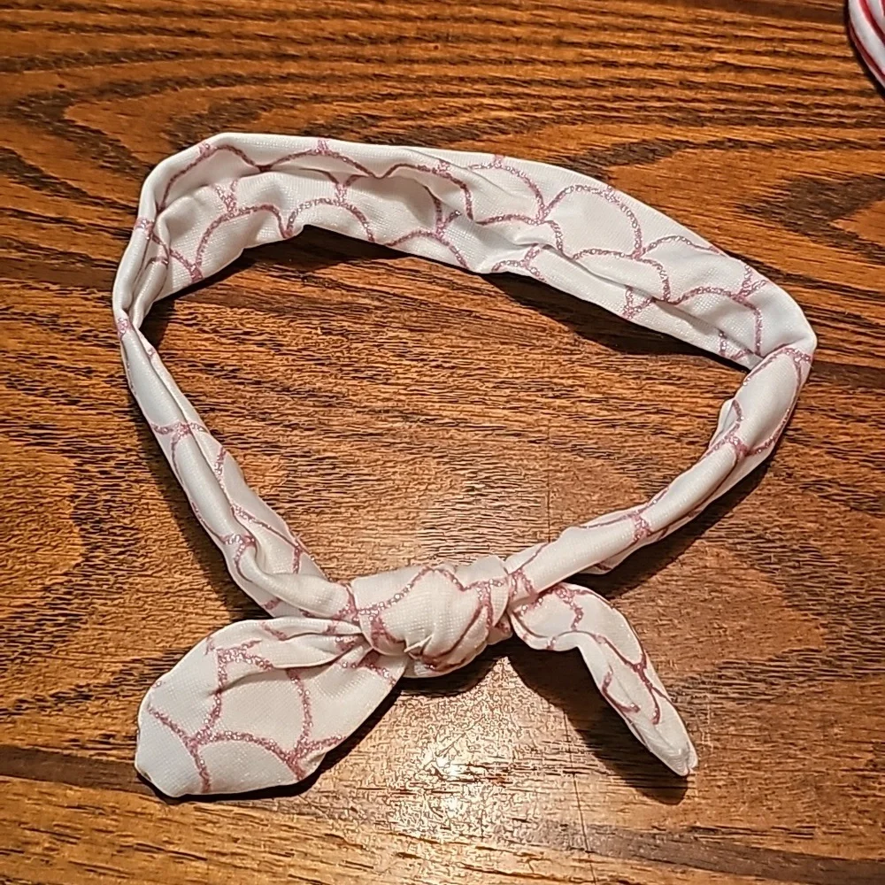 8 Headbands Size 0-6 Months